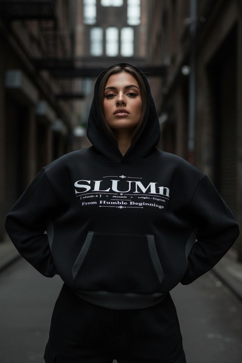 SLUMn Definition Women's Color Block Hoodie