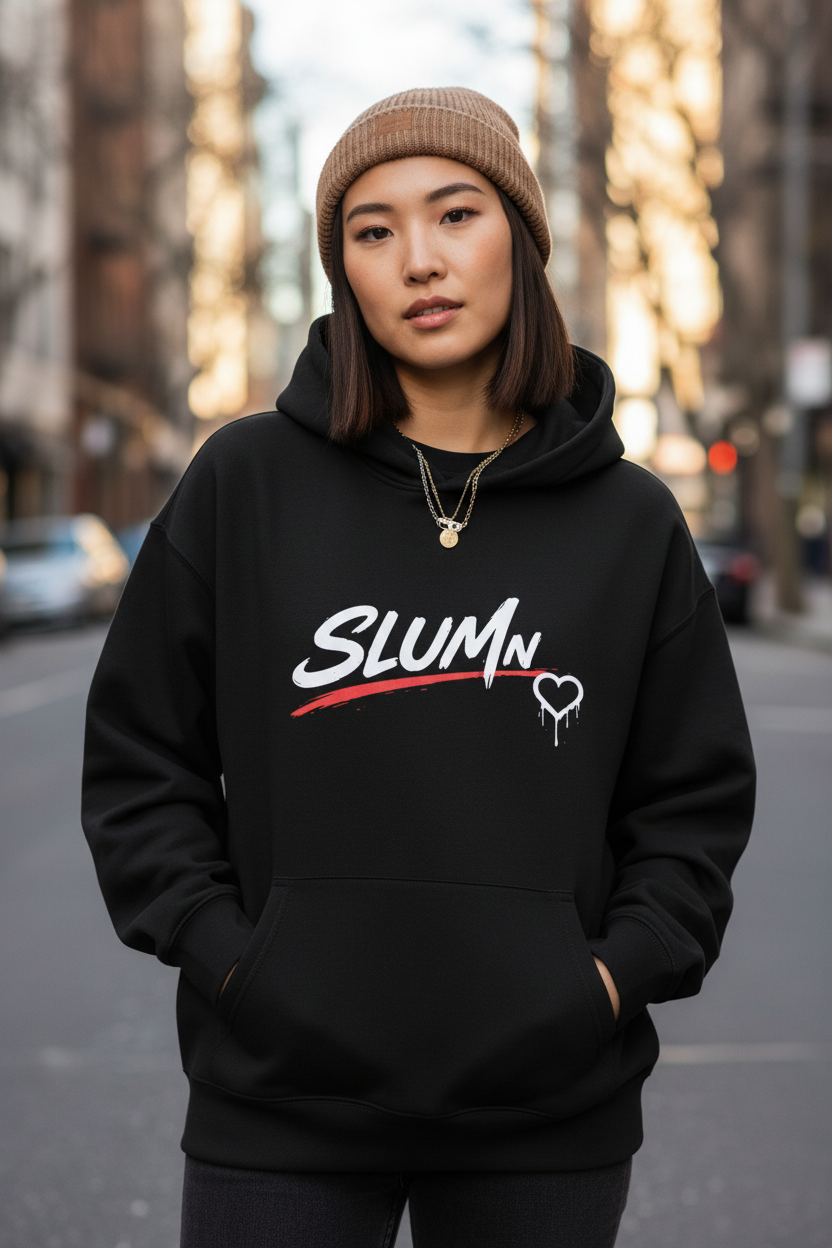 SLUMN Love Women’s relaxed hoodie