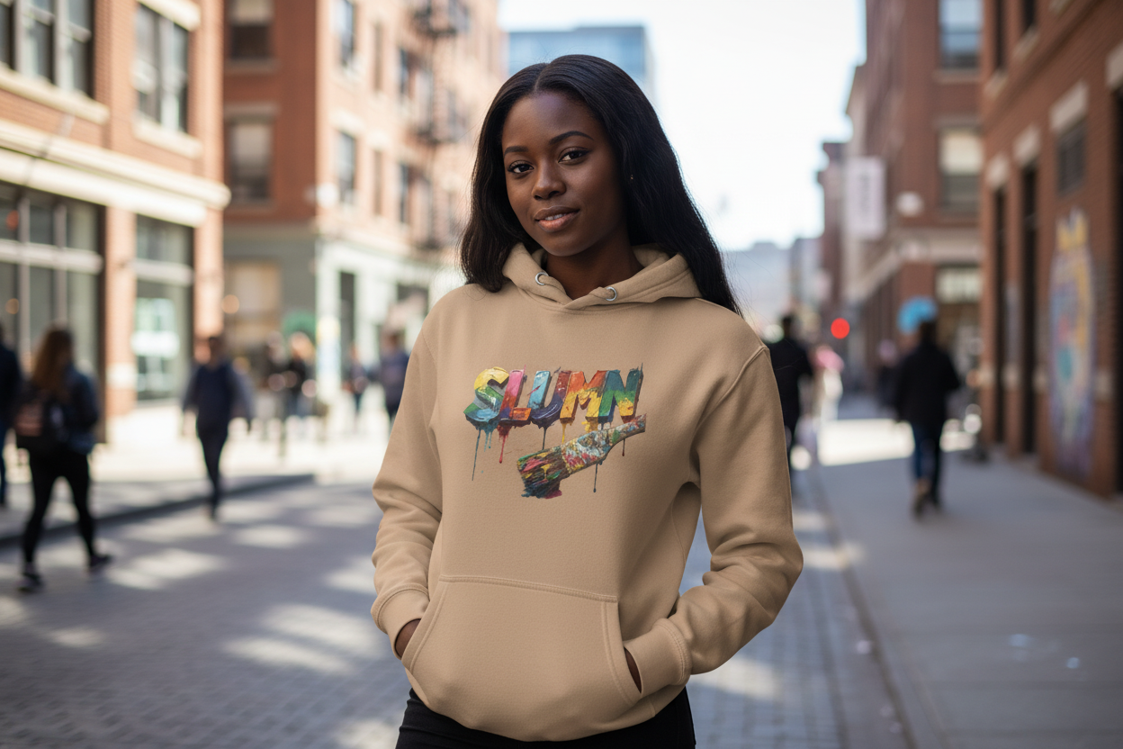SLUMn Paintbrush Unisex Hoodie