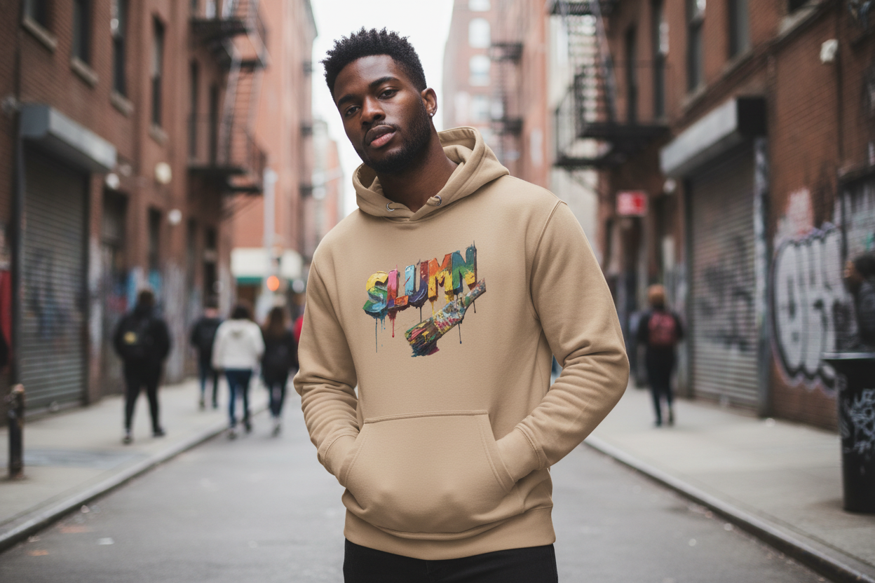 SLUMn Paintbrush Unisex Hoodie
