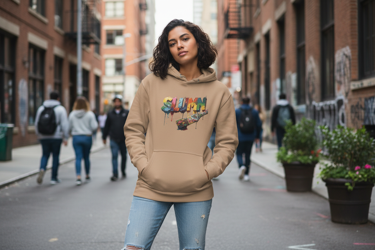 SLUMn Paintbrush Unisex Hoodie
